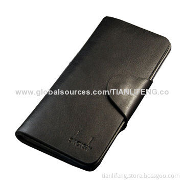Quilted Leather Wallet for Business Men